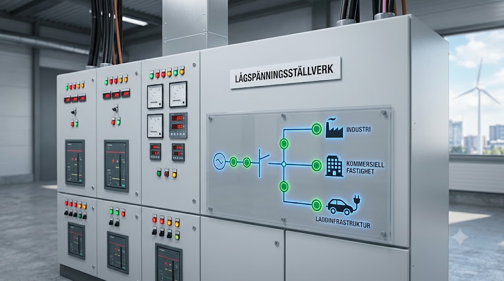 Lågspänningsställverk: Hjärtat i en säker och effektiv eldistribution